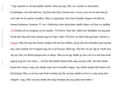 Jag hjälper dig att redigera dina noveller